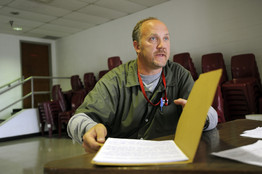Bradley Birkenfeld at Schuylkill County Federal Correctional Institution in Minersville, Penn., in April 2009