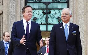 Malaysia: David Cameron Raises Corruption claims against PM Najib Razak