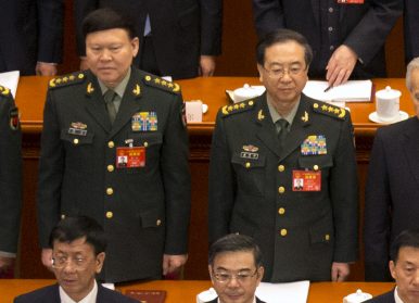 China: Former Generals prosecuted for graft