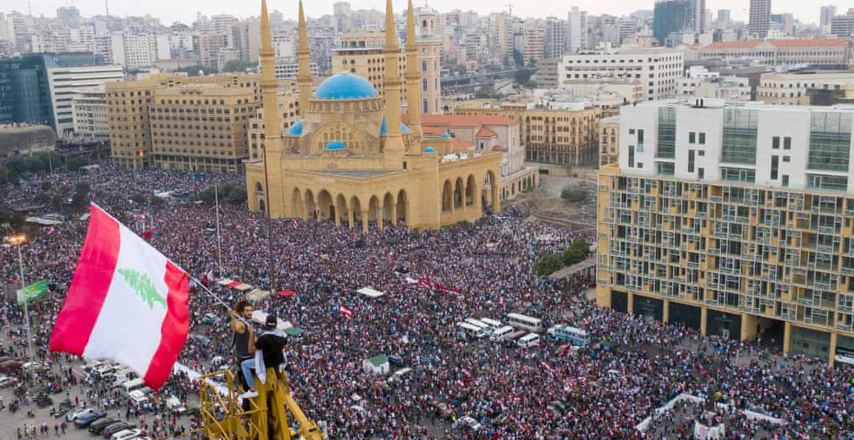 Lebanon: Mass revolt against corruption continues.
