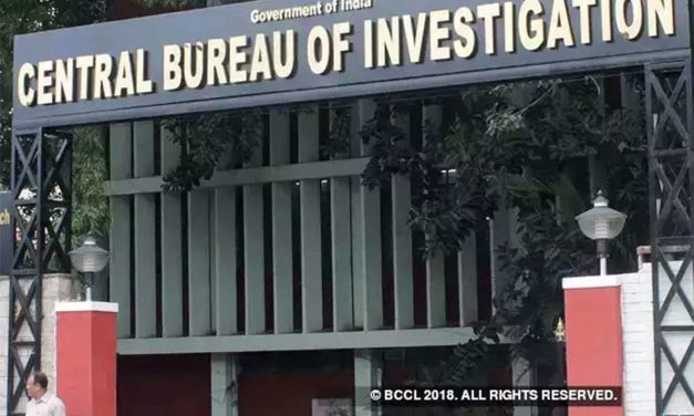 India: CBI books several of its officers for corruption.